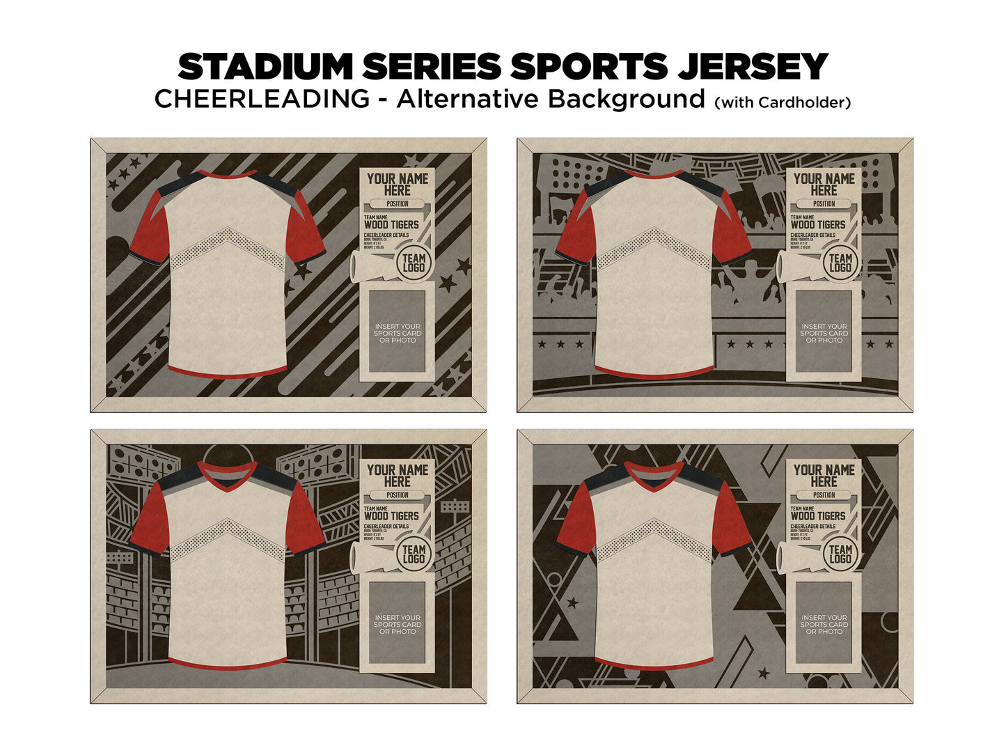 Personalized Cheer Jersey Sign – Custom Name & Team Design | Senior Night Gift, Cheer Mom Gift