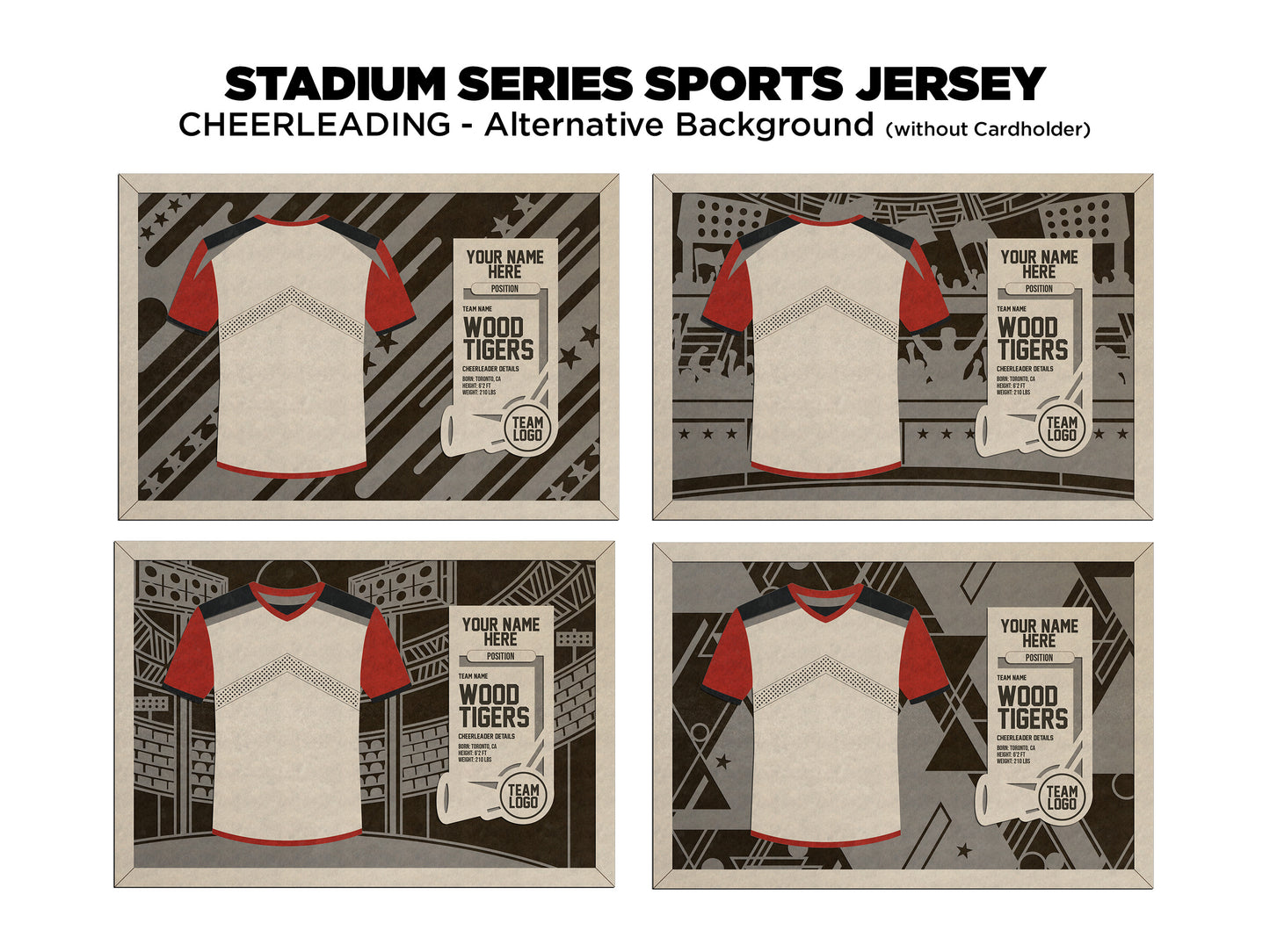 Personalized Cheer Jersey Sign – Custom Name & Team Design | Senior Night Gift, Cheer Mom Gift