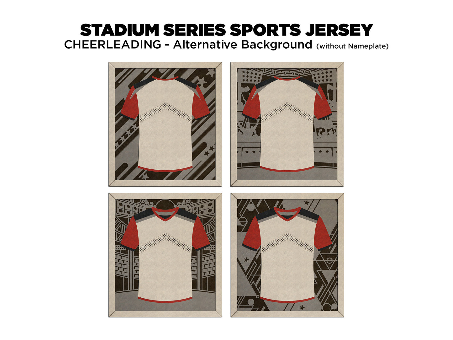Personalized Cheer Jersey Sign – Custom Name & Team Design | Senior Night Gift, Cheer Mom Gift
