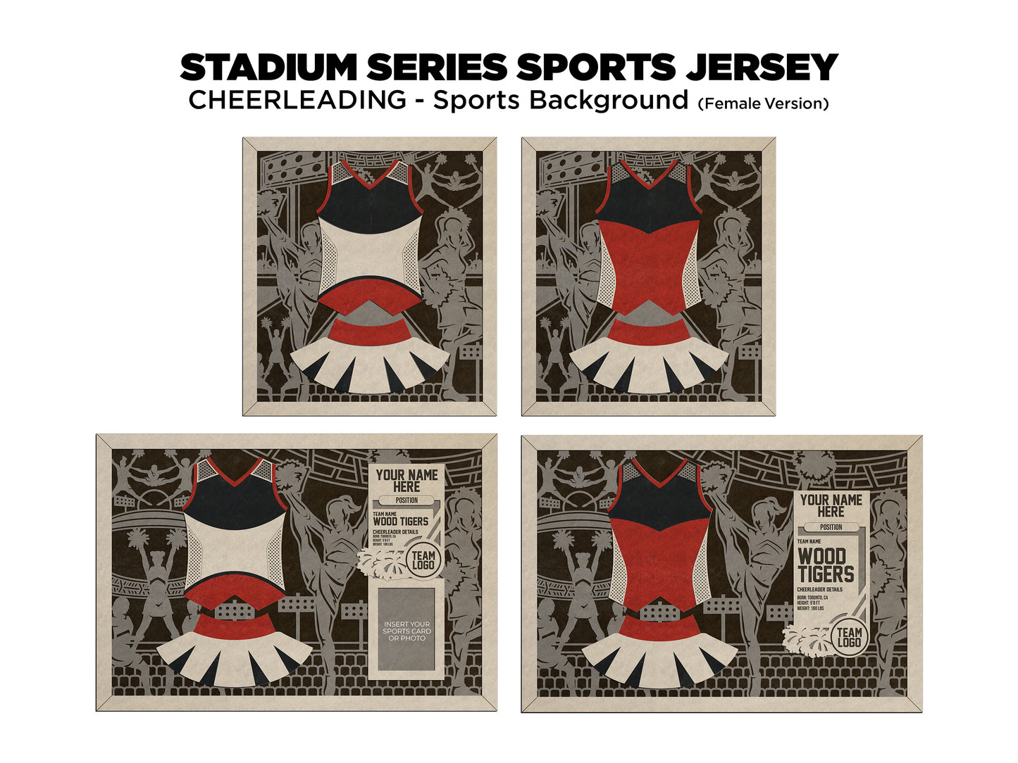 Personalized Cheer Jersey Sign – Custom Name & Team Design | Senior Night Gift, Cheer Mom Gift