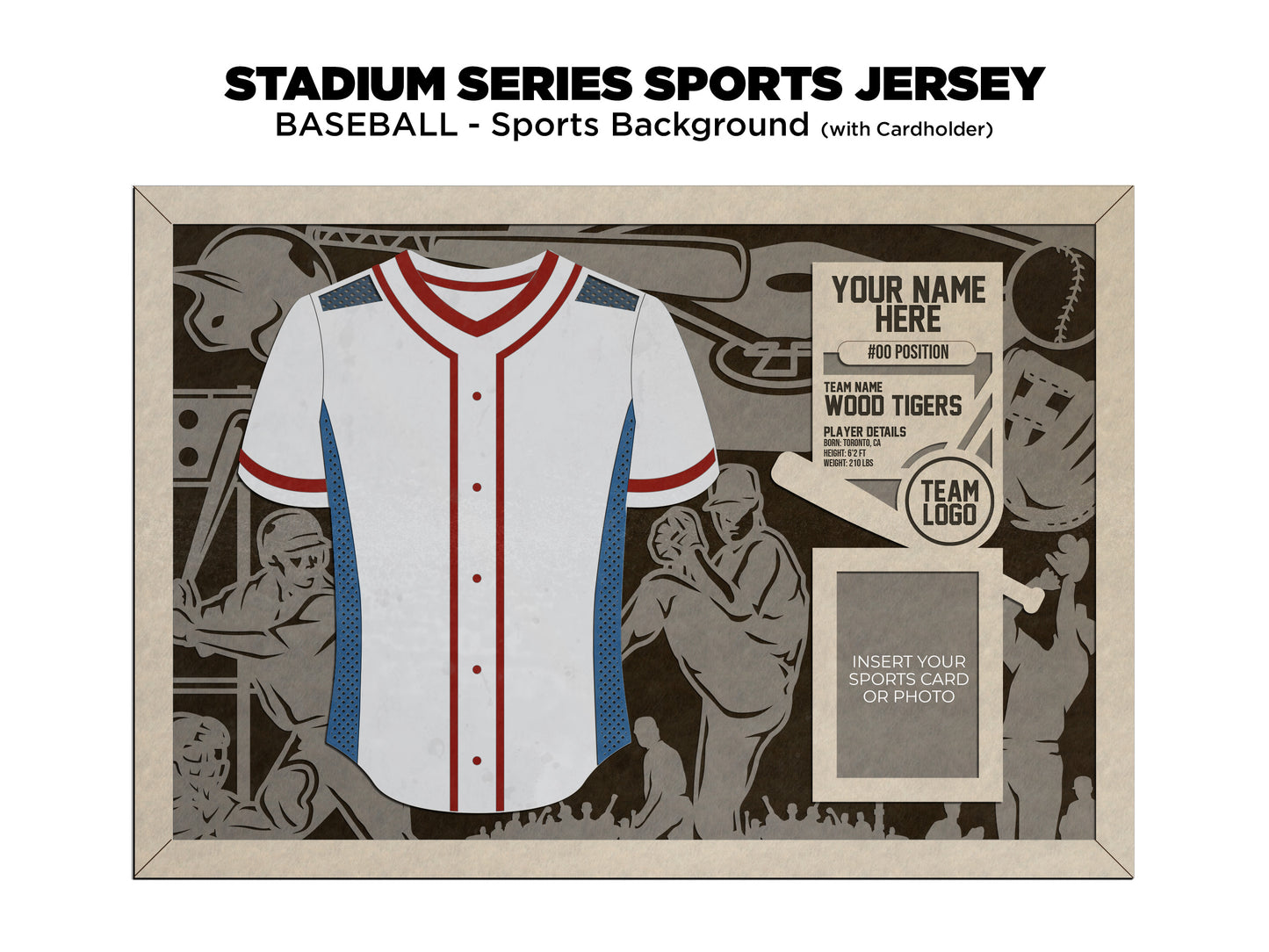 Personalized Baseball Jersey Sign – Custom Player Name & Number | Team Gift, Senior Night, Coach Gift
