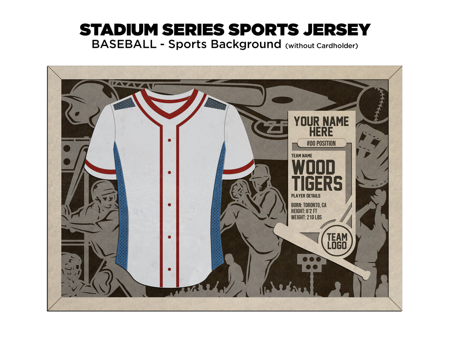 Personalized Baseball Jersey Sign – Custom Player Name & Number | Team Gift, Senior Night, Coach Gift