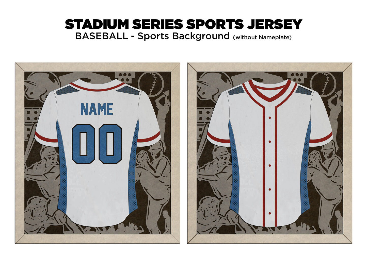 Personalized Baseball Jersey Sign – Custom Player Name & Number | Team Gift, Senior Night, Coach Gift