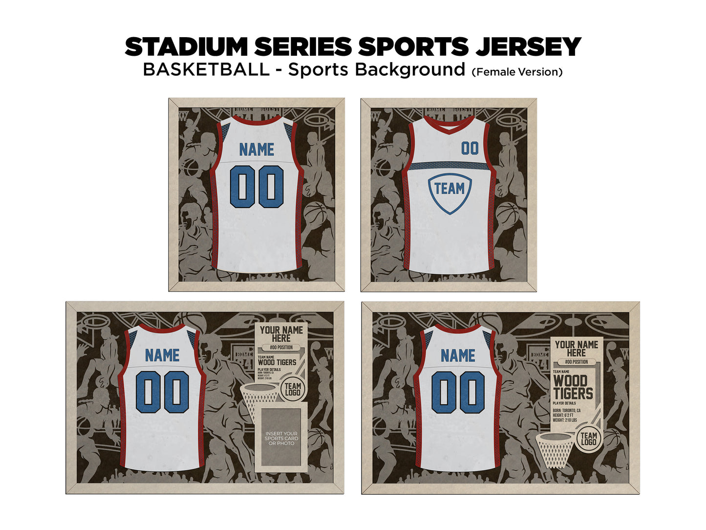 Personalized Basketball Jersey Sign – Custom Player Name & Number | Senior Night Gift, Team Gift, Basketball Mom