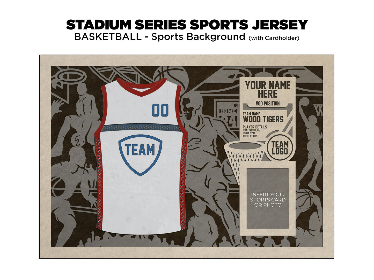 Personalized Basketball Jersey Sign – Custom Player Name & Number | Senior Night Gift, Team Gift, Basketball Mom