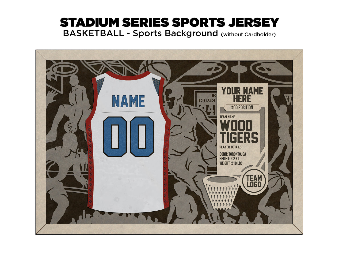 Personalized Basketball Jersey Sign – Custom Player Name & Number | Senior Night Gift, Team Gift, Basketball Mom