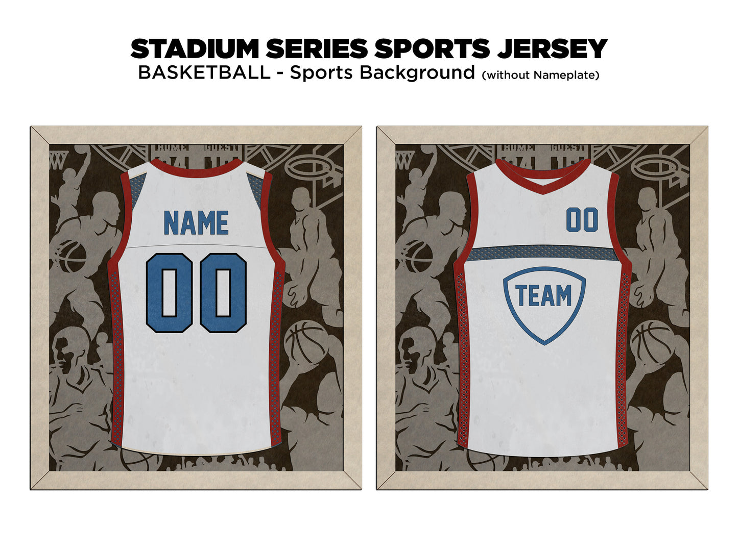 Personalized Basketball Jersey Sign – Custom Player Name & Number | Senior Night Gift, Team Gift, Basketball Mom