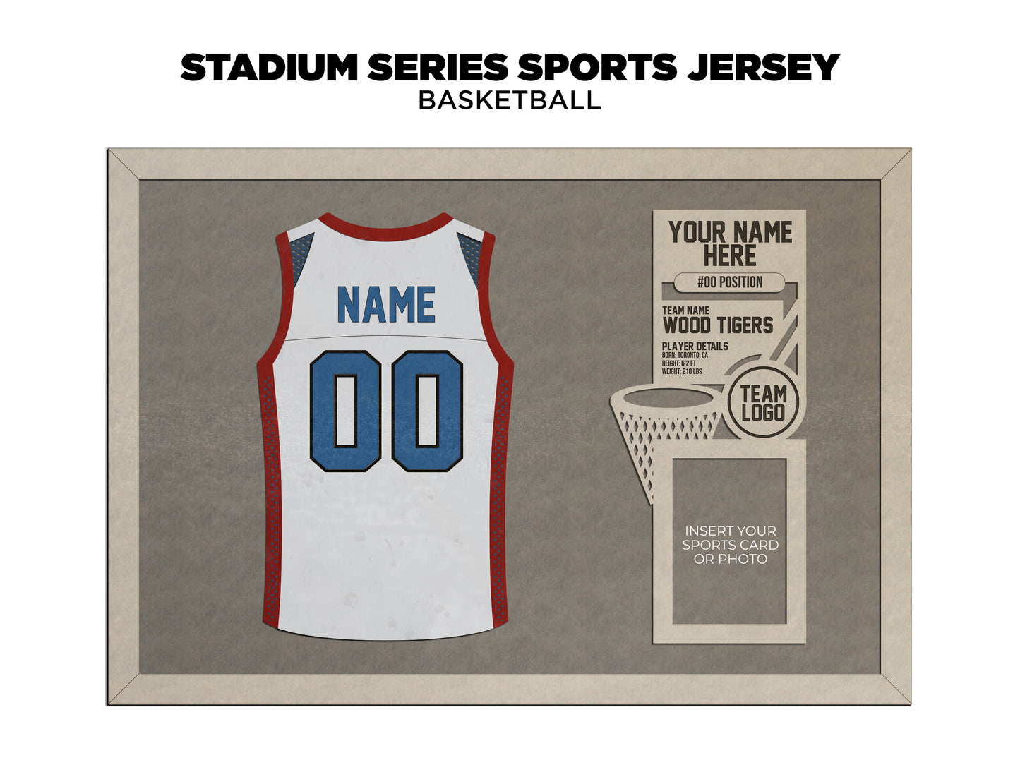 Personalized Basketball Jersey Sign – Custom Player Name & Number | Senior Night Gift, Team Gift, Basketball Mom